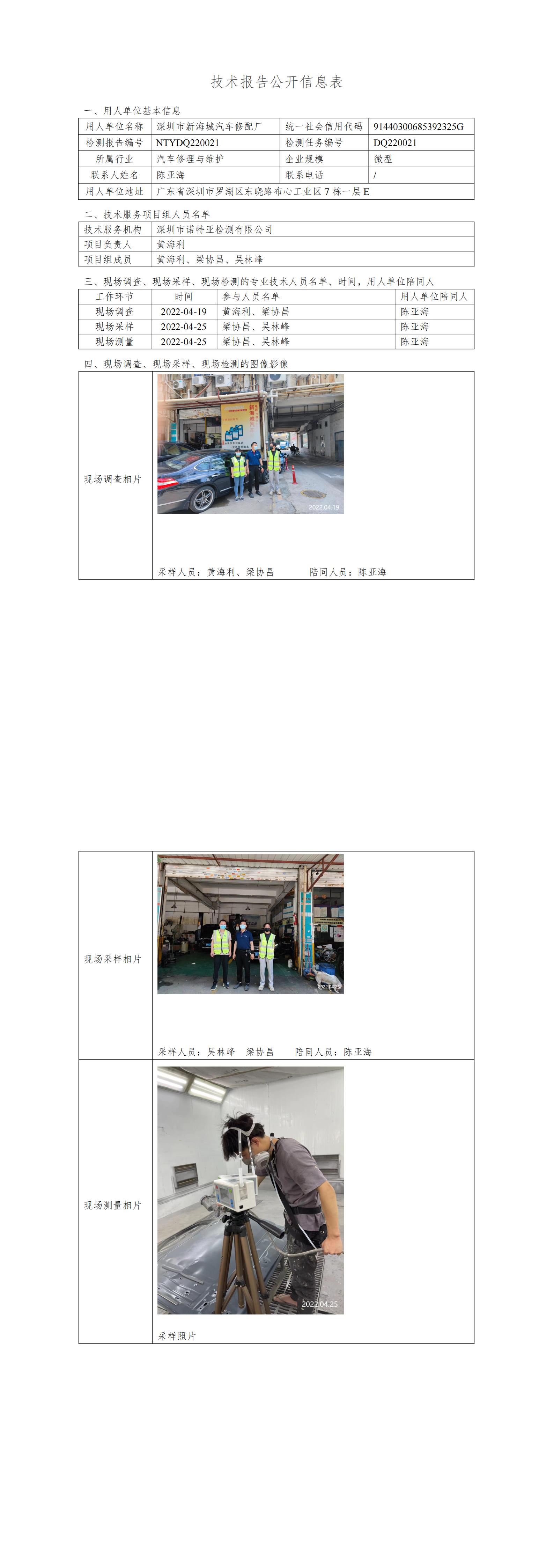 NTYDQ220021-深圳市新海城汽车修配厂