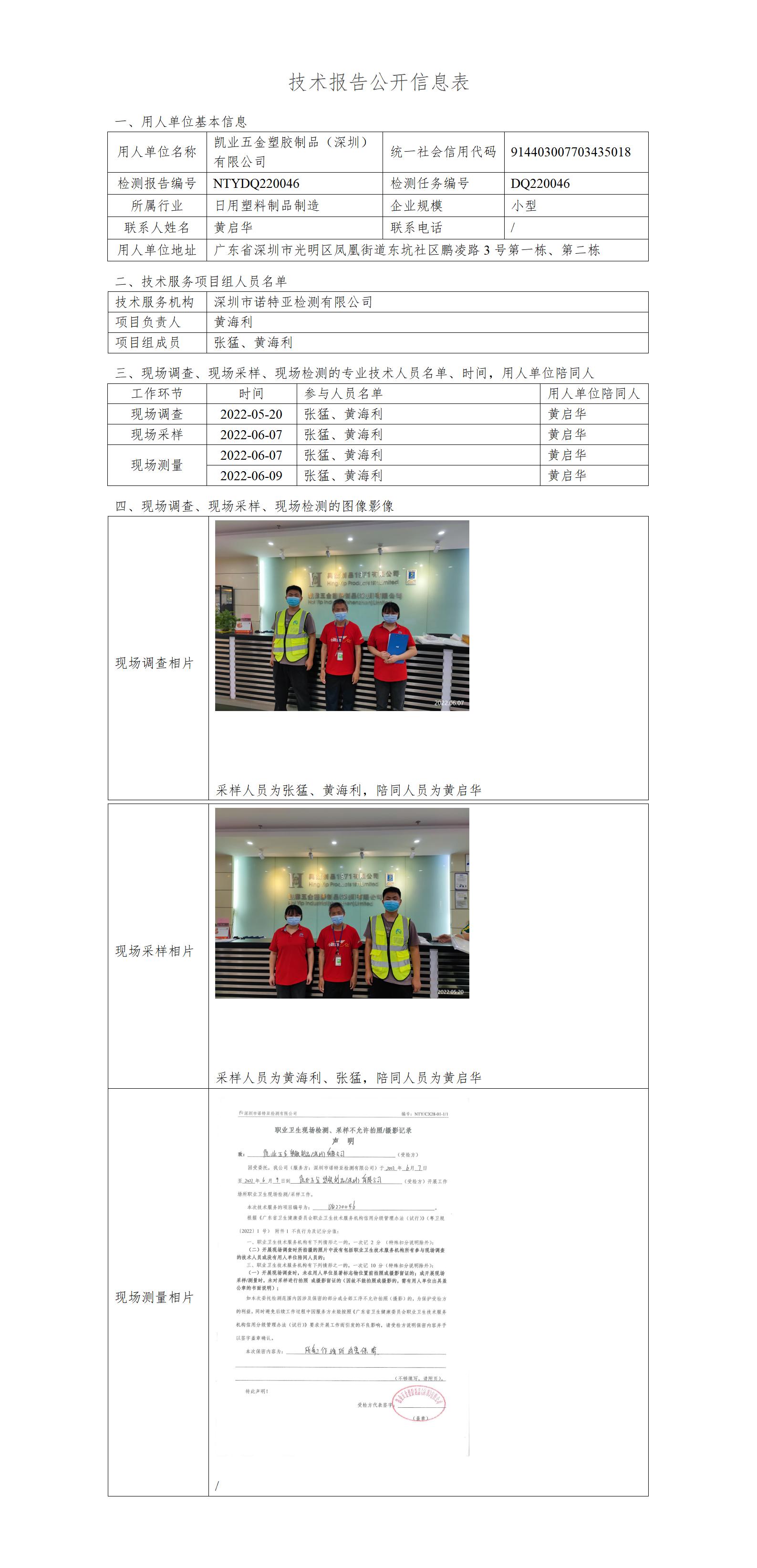 NTYDQ220046-凯业五金塑胶制品（深圳）有限公司