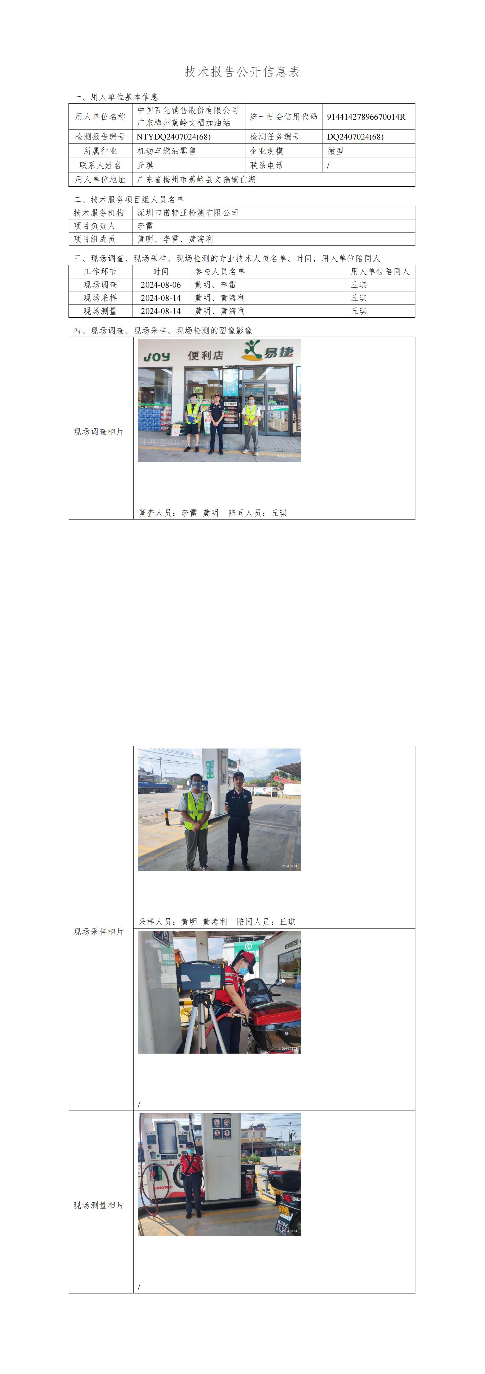NTYDQ2407024  (68)-中国石化销售股份有限公司广东梅州蕉岭文福加油站