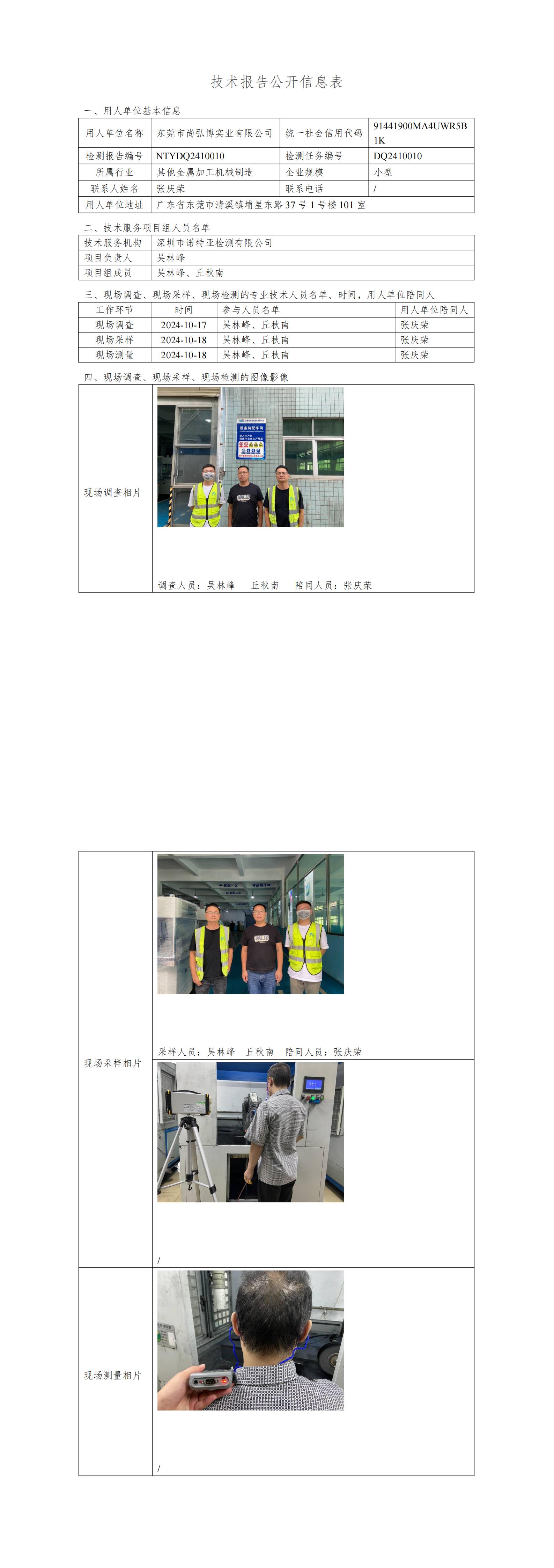 NTYDQ2410010  东莞市尚弘博实业有限公司