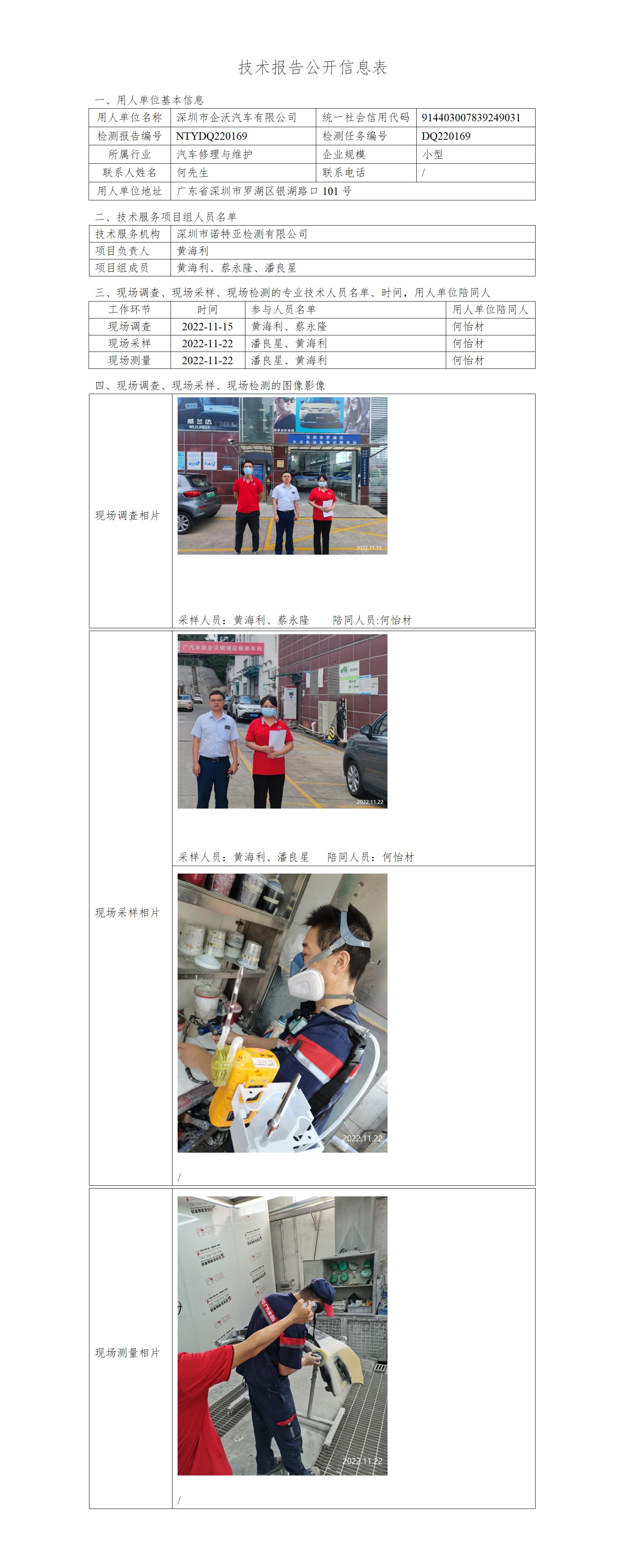 NTYDQ220169-深圳市企沃汽车有限公司
