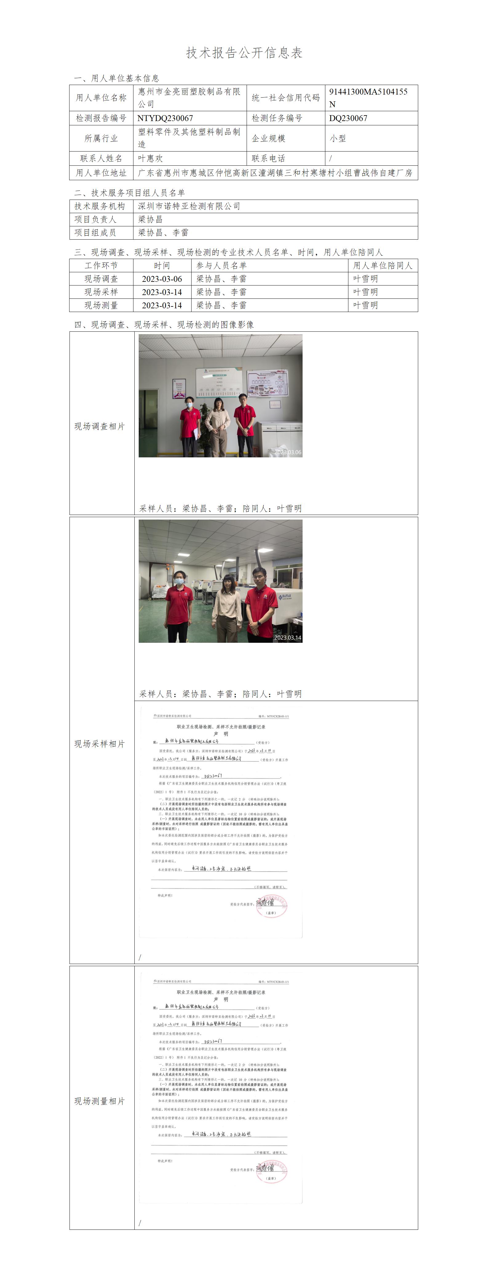 NTYDQ230067-惠州市金亮丽塑胶制品有限公司