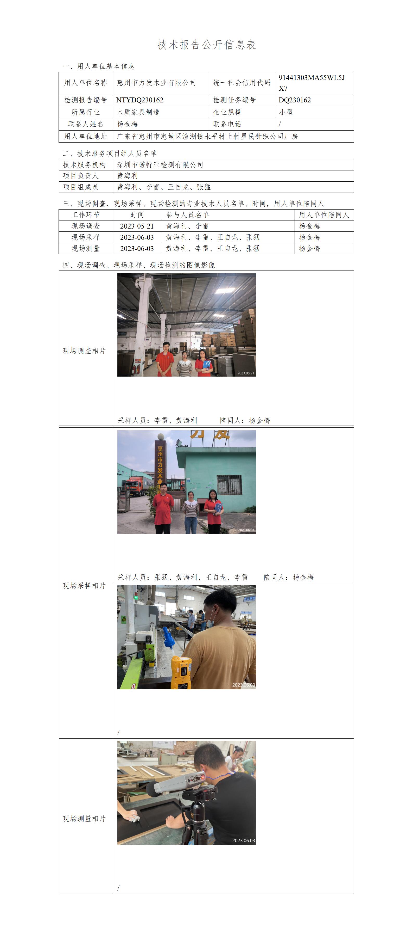 NTYDQ230162-惠州市力发木业有限公司