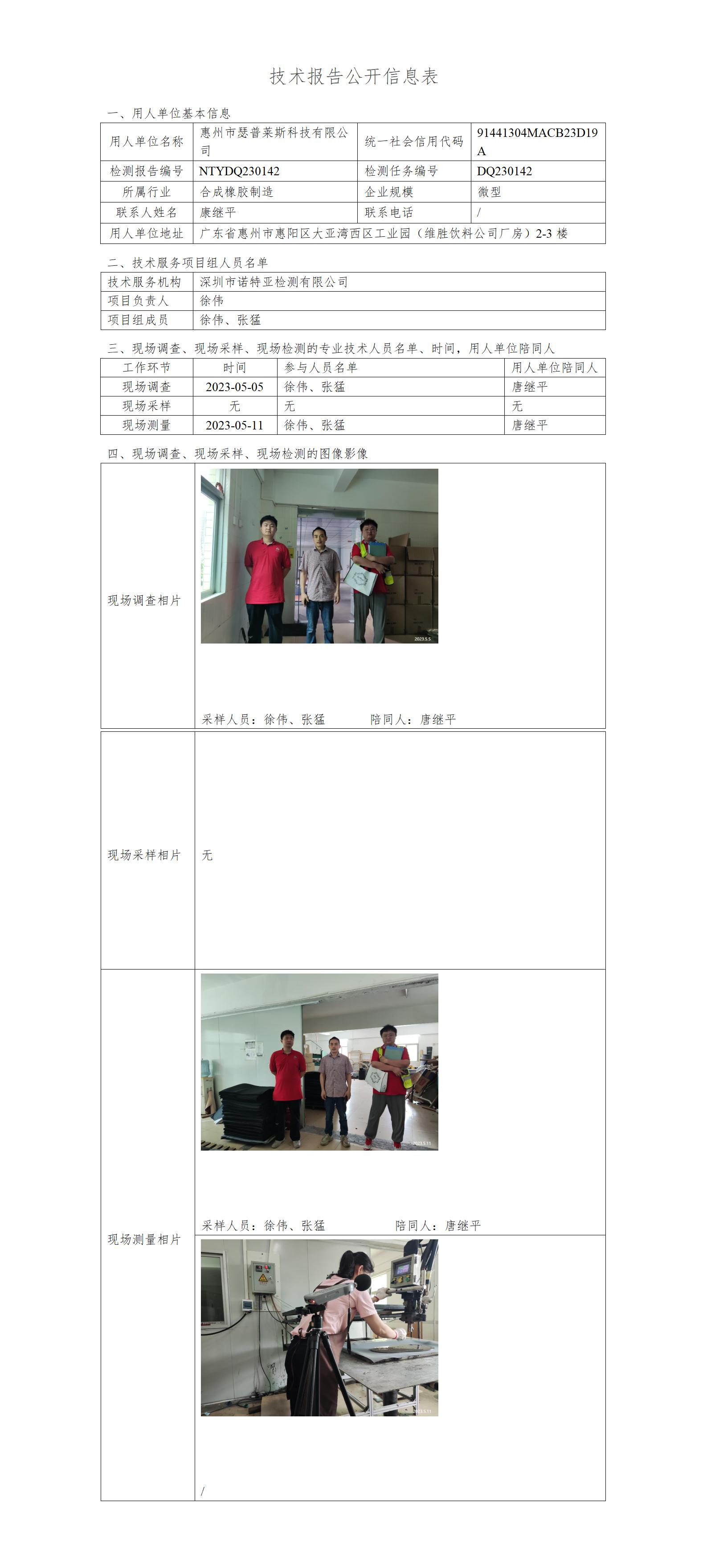 NTYDQ230142-惠州市瑟普莱斯科技有限公司